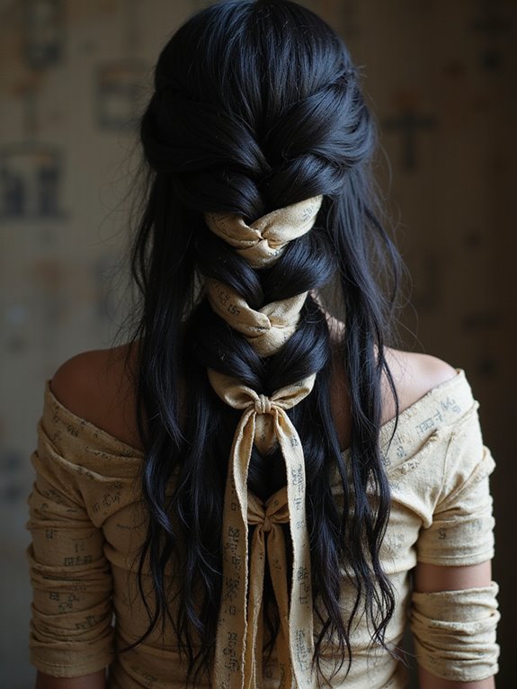 mummy wrap hairstyle tutorial