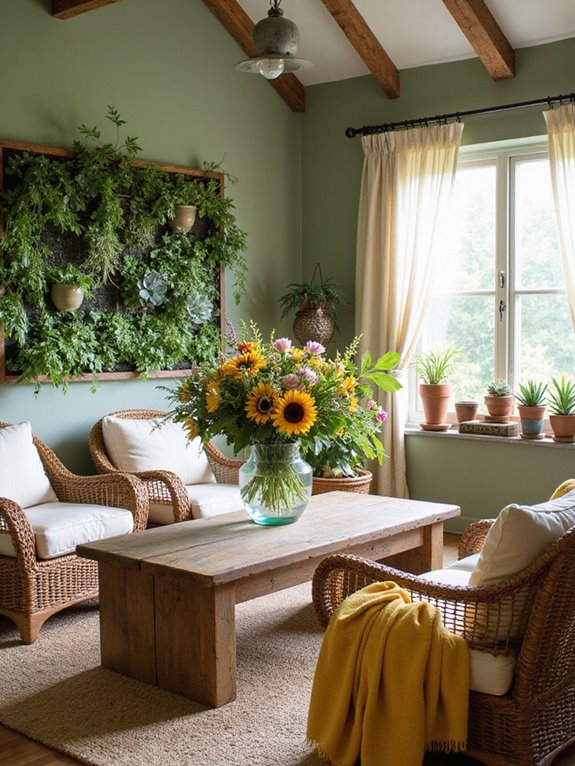 natural elements in decor