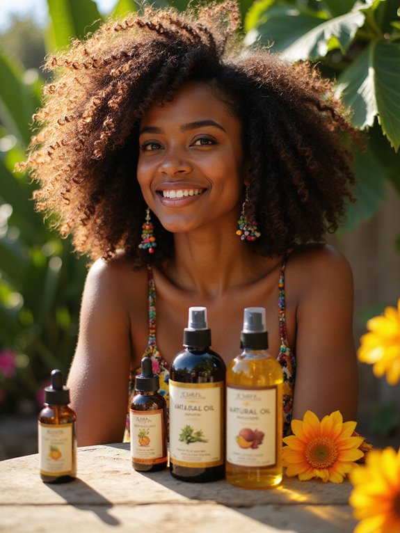 natural oils for curls
