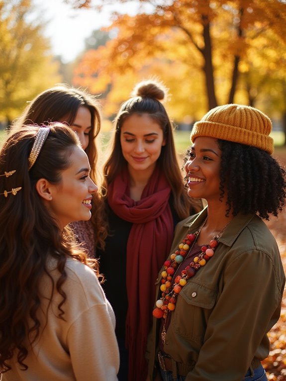 natural waves with accessories
