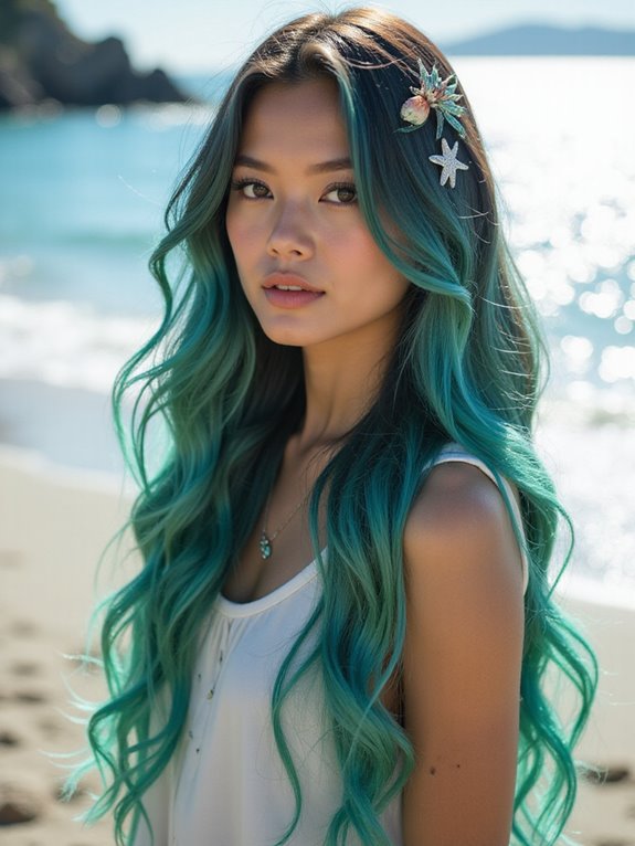 oceanic hair color trends