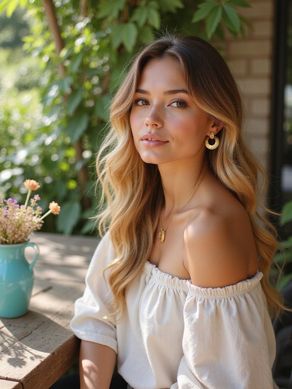 ombre honey blonde transformation