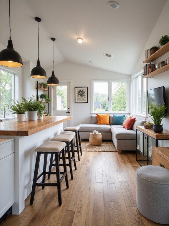 open airy inviting atmosphere