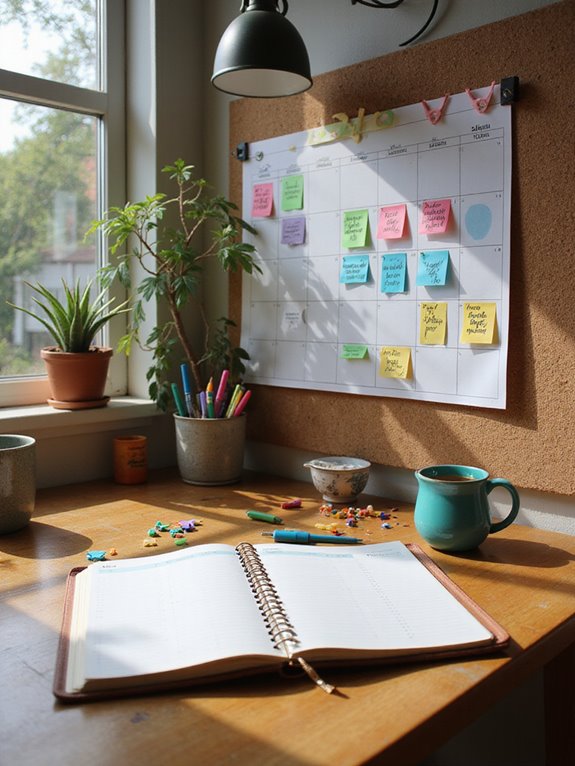 organize responsibilities with planners