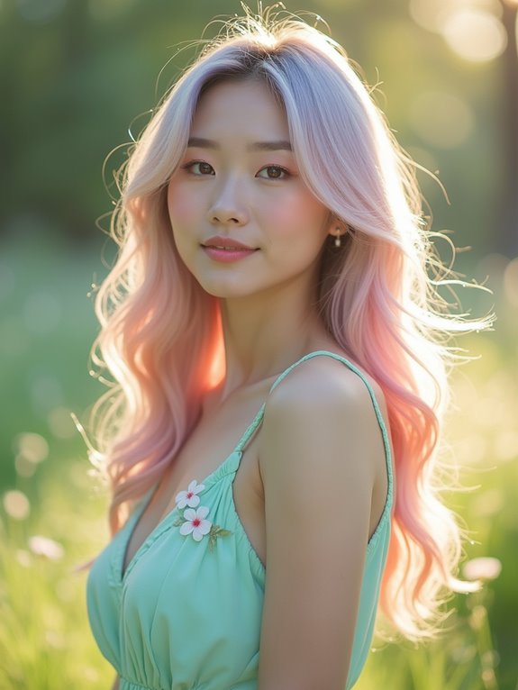 pastel hair care essentials