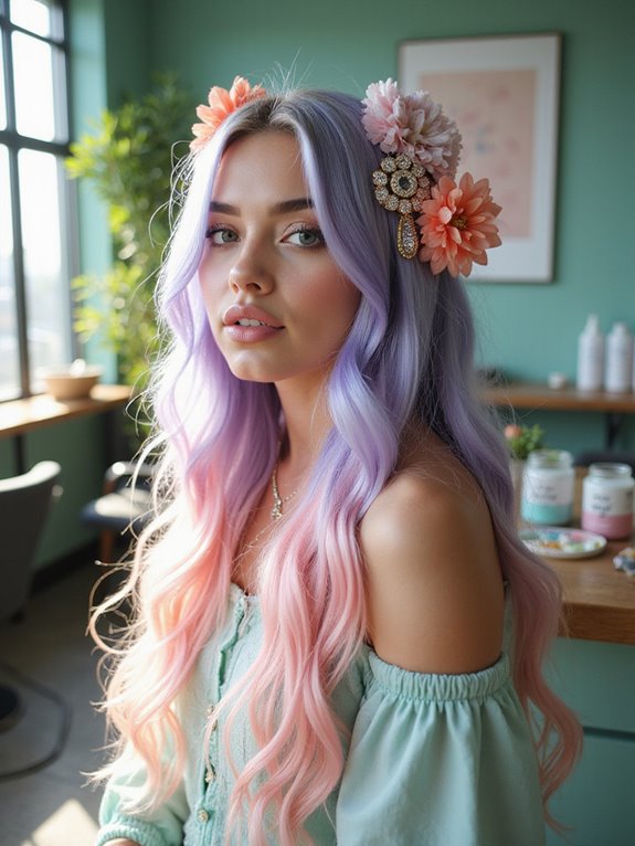 pastel hair color techniques