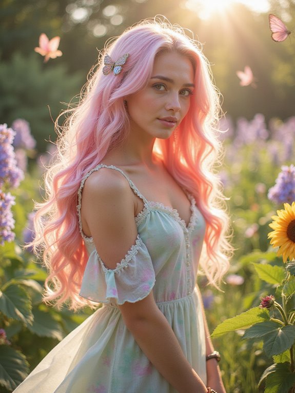 pastel pink hair maintenance