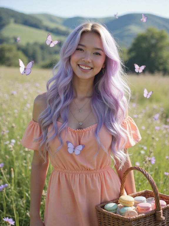 pastel summer hair colors