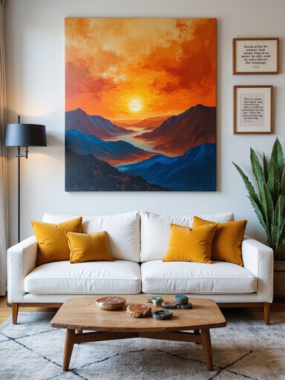 customized vibrant wall decor