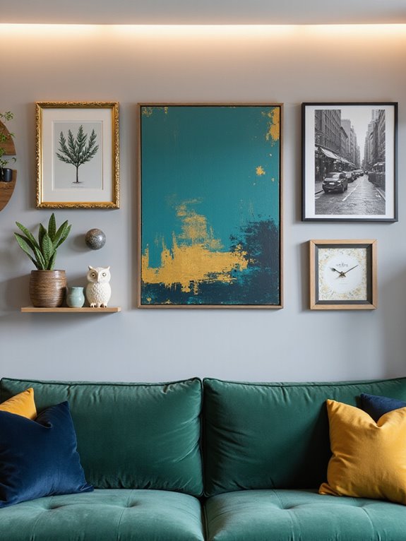 custom wall art display