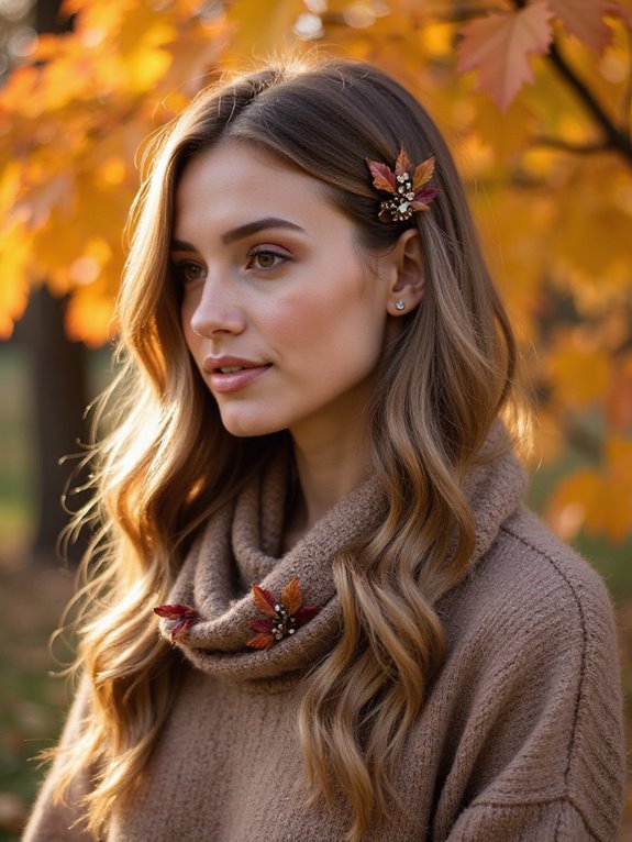 pinned back layered hairstyles