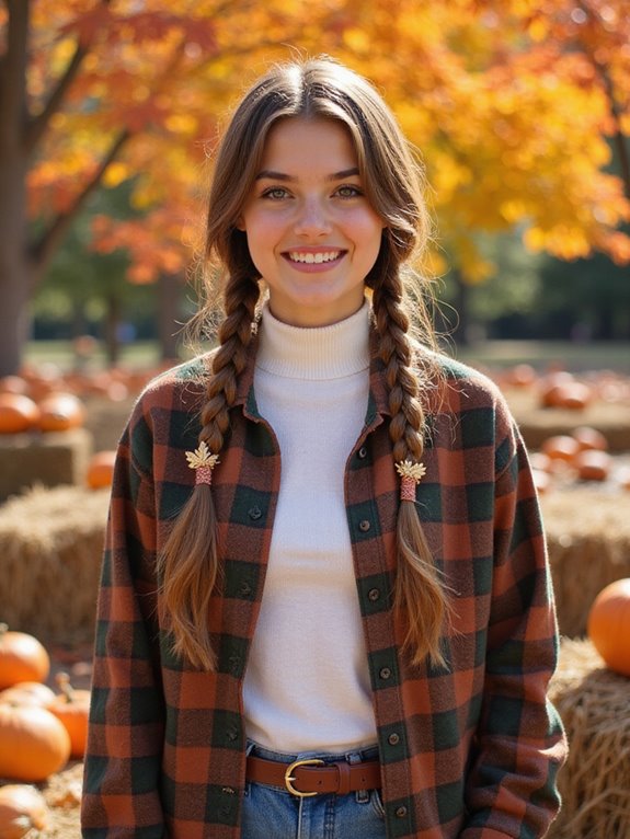playful pigtail braid styles