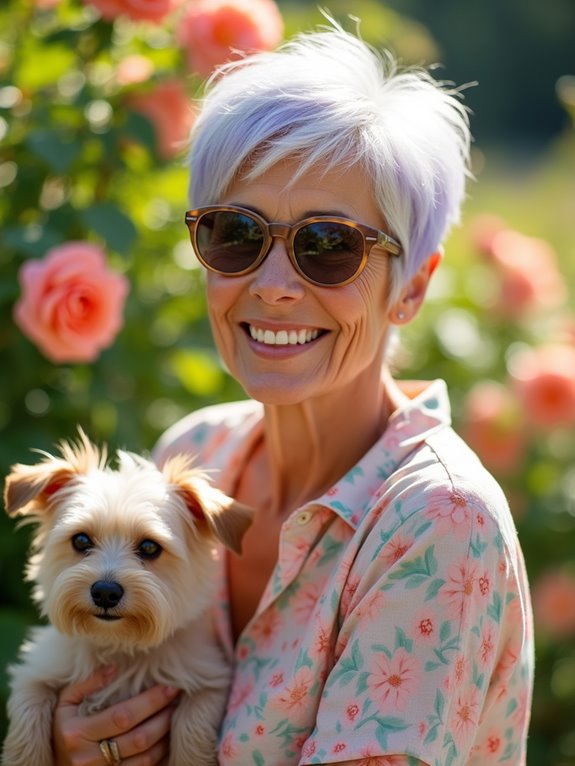 playful pixie haircut maintenance