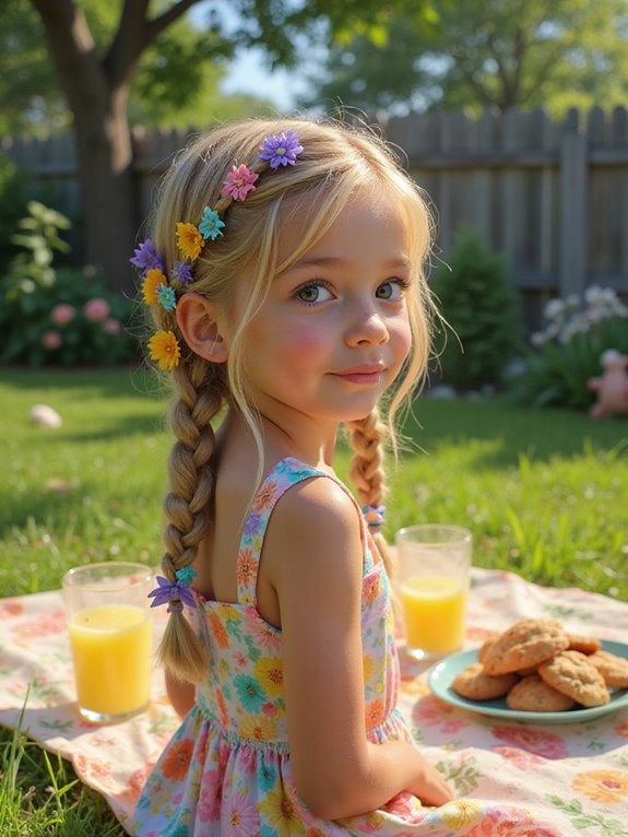 playful summer braid styles