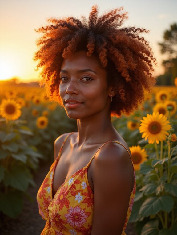 playful summer hair highlights