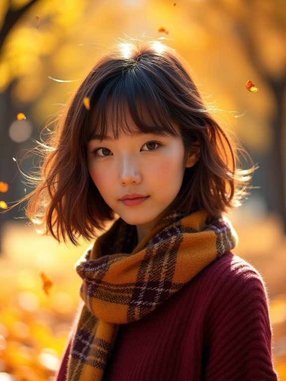 whimsical textured shaggy bob