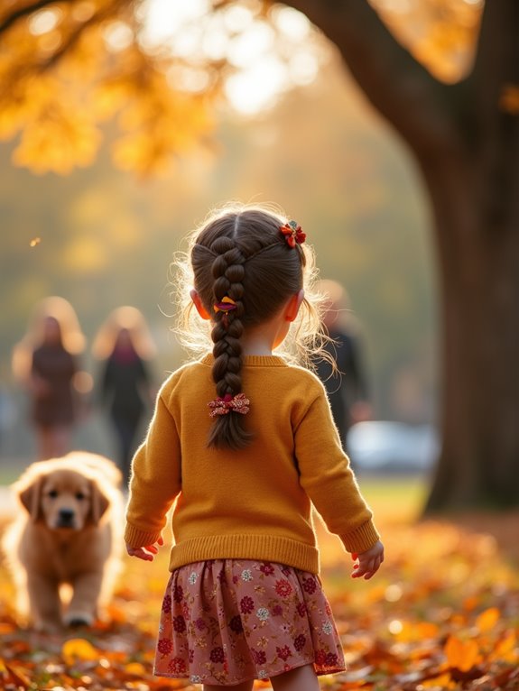 playful topsy turvy ponytail