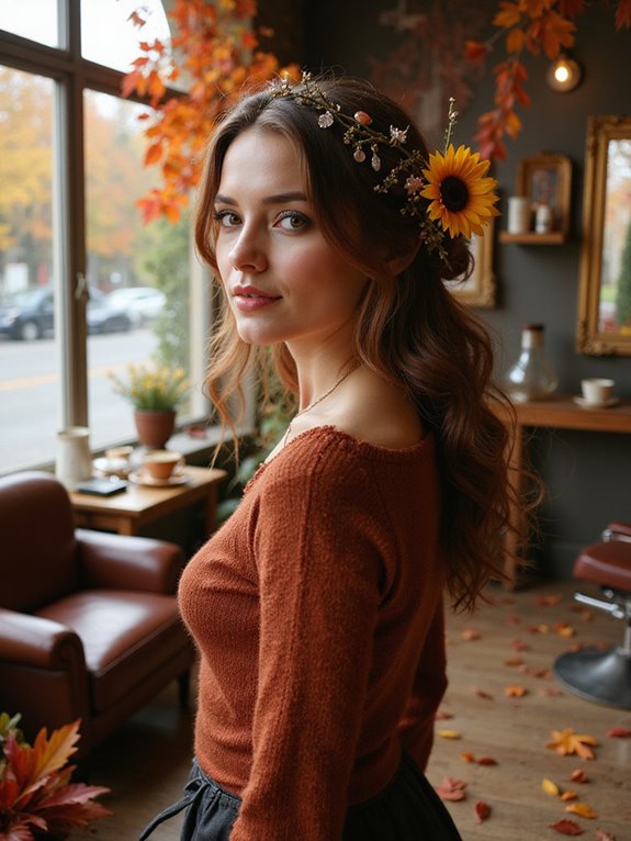 polished classic french twist