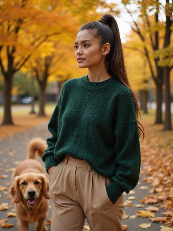 polished sleek high ponytail