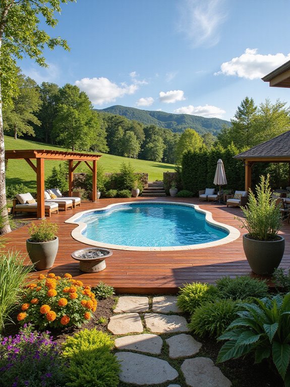 pool location and orientation