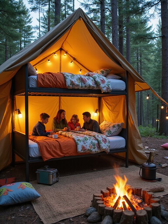 portable family camping solution