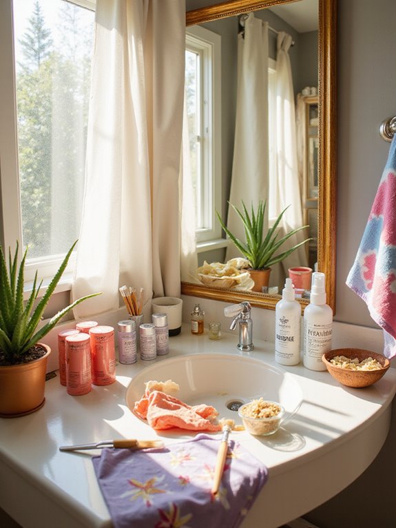 prepare hair for coloring