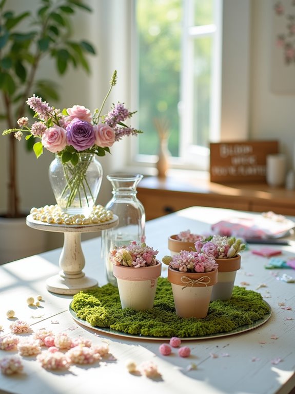 prepare your centerpiece base