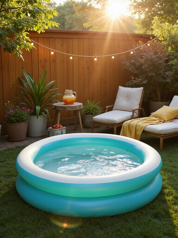 quick hassle free backyard pool