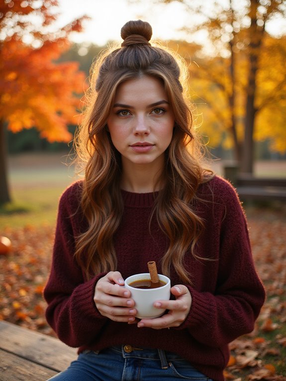 quick stylish top knot