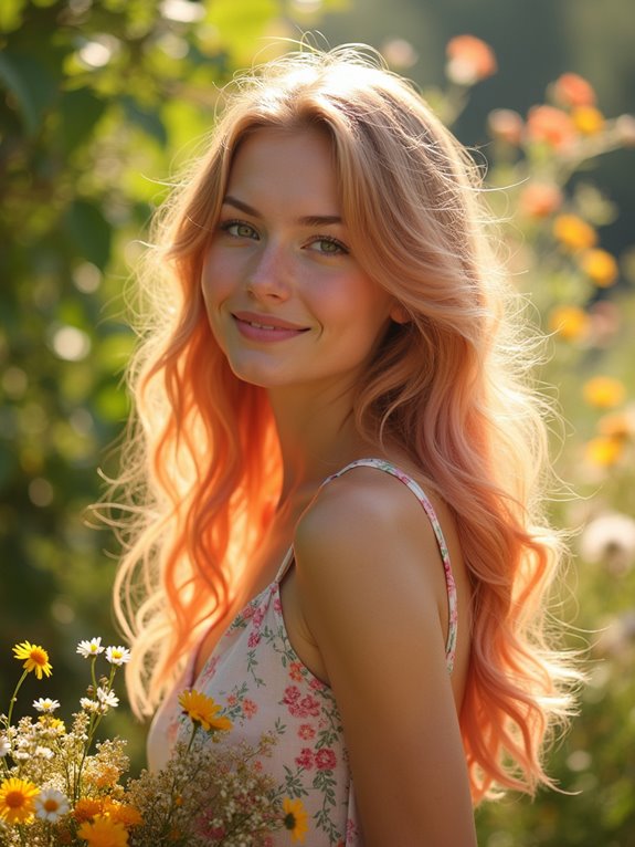 radiant strawberry blonde maintenance