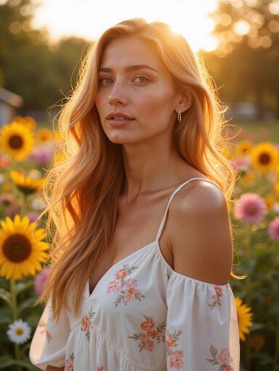 radiant strawberry blonde transformation