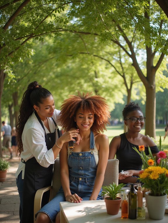 regular trims and maintenance