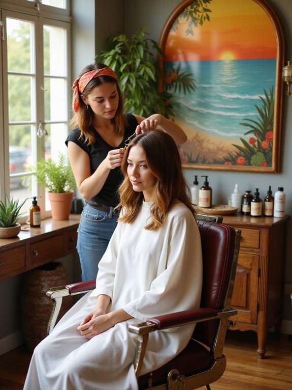 regular trims promote hair health