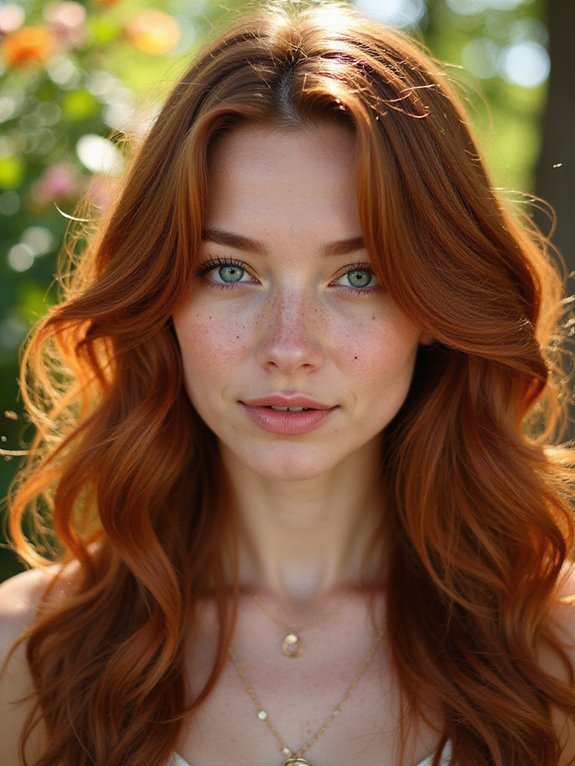 rich auburn hair care