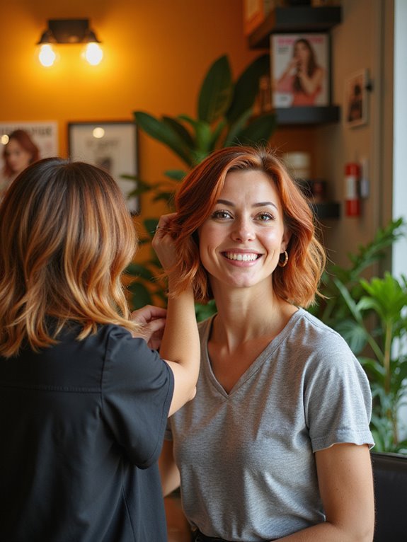 deep auburn hair colors