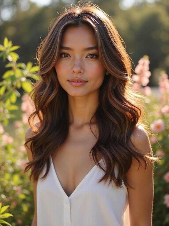 rich chocolate hair transformation