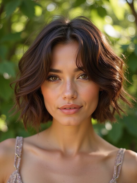 rich chocolate mahogany hair