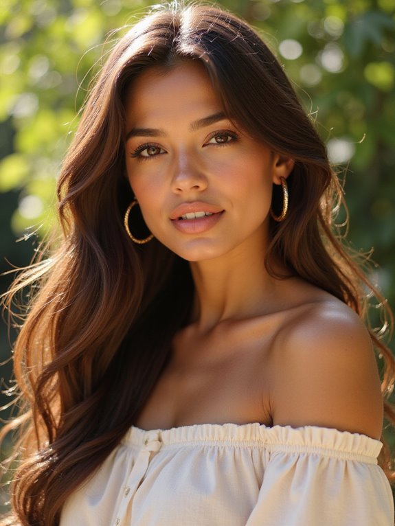 rich chocolate ombr style