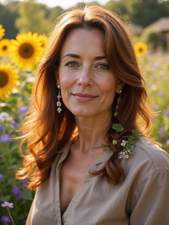 lush vibrant chestnut brown