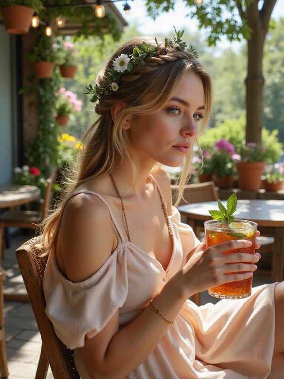 romantic chic braided crown