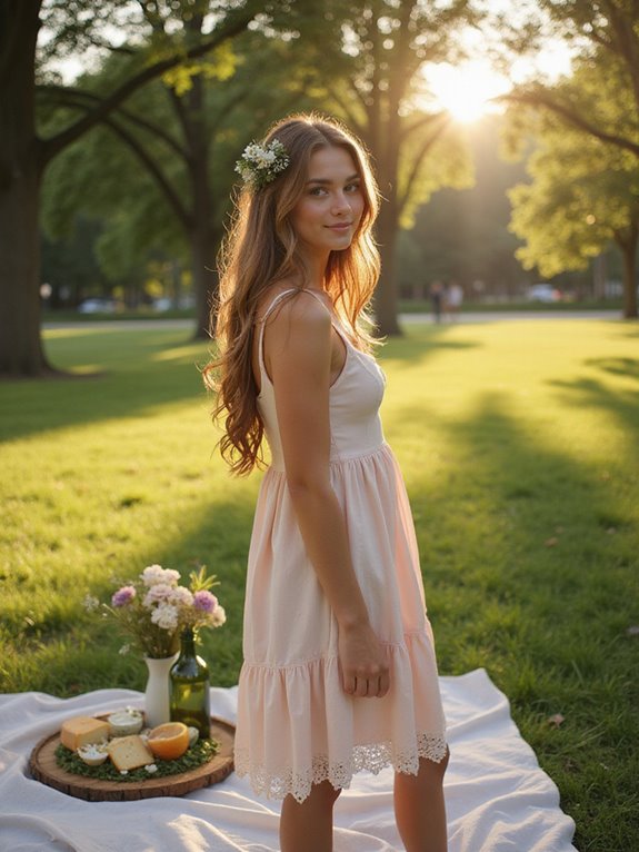 romantic half up hairstyle tips