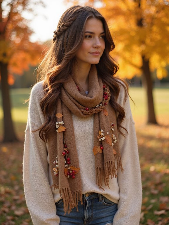 whimsical loose braid styling