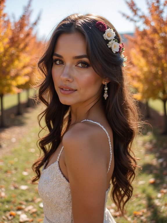 romantic loose waves hairstyle