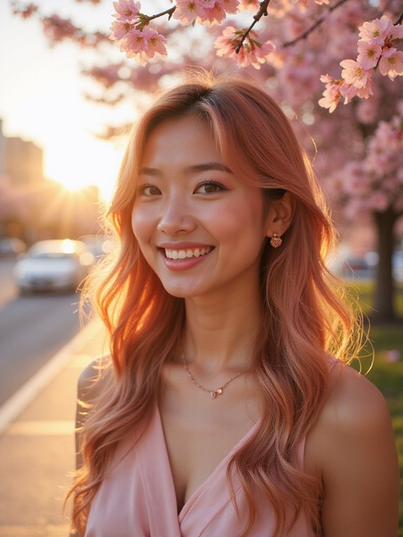 rose gold hair maintenance tips