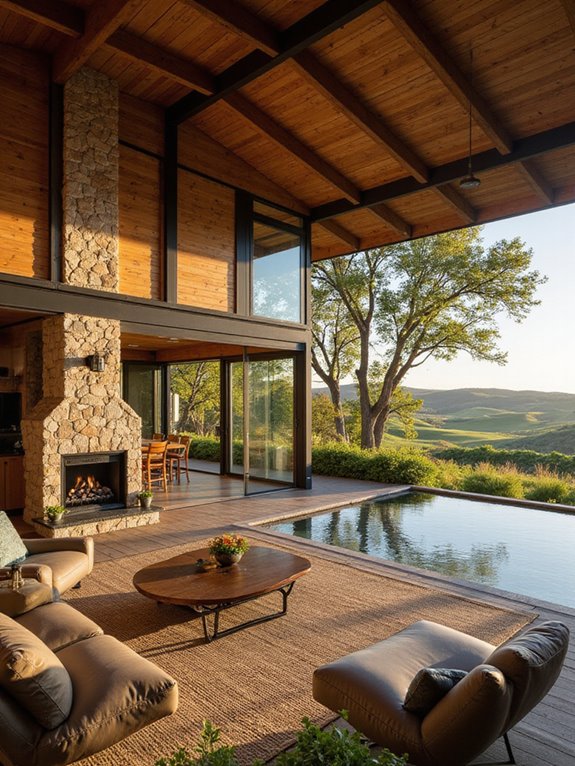 seamless indoor outdoor connection