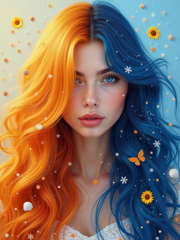 seasonal hair color inspiration