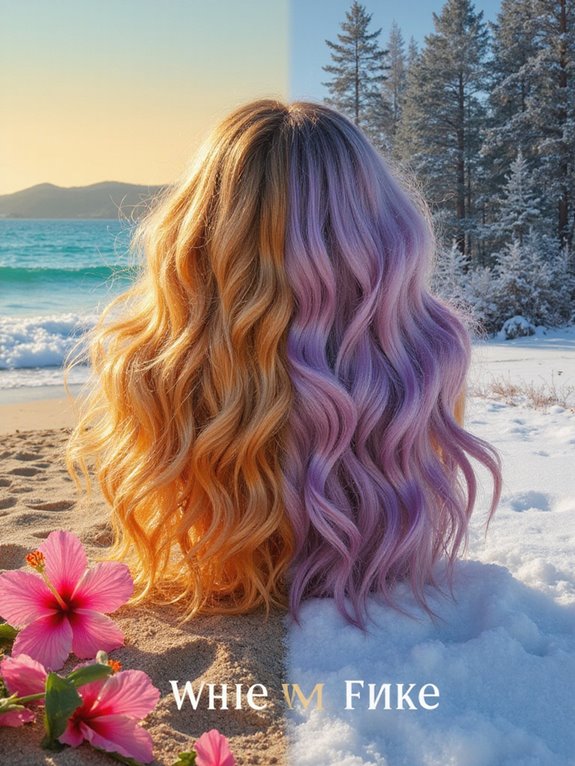 seasonal hair color maintenance