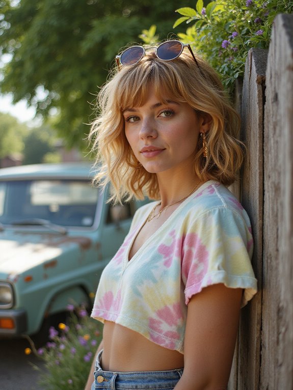 shaggy bob styling tips