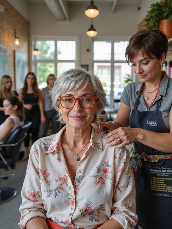 short spunky chic cuts