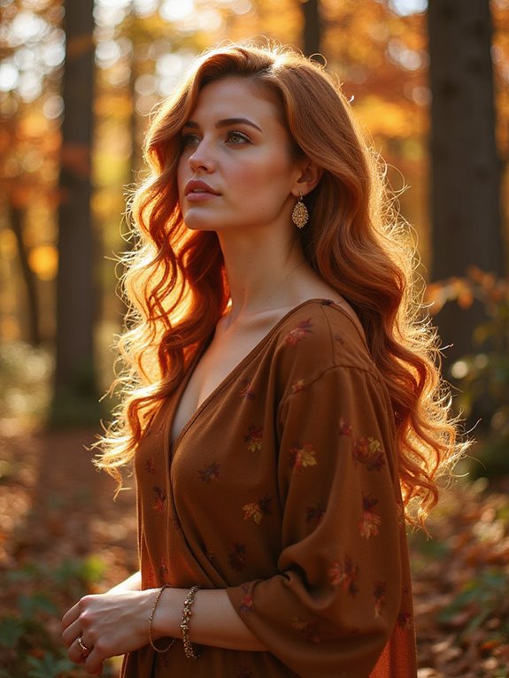 side swept curly hairstyle technique